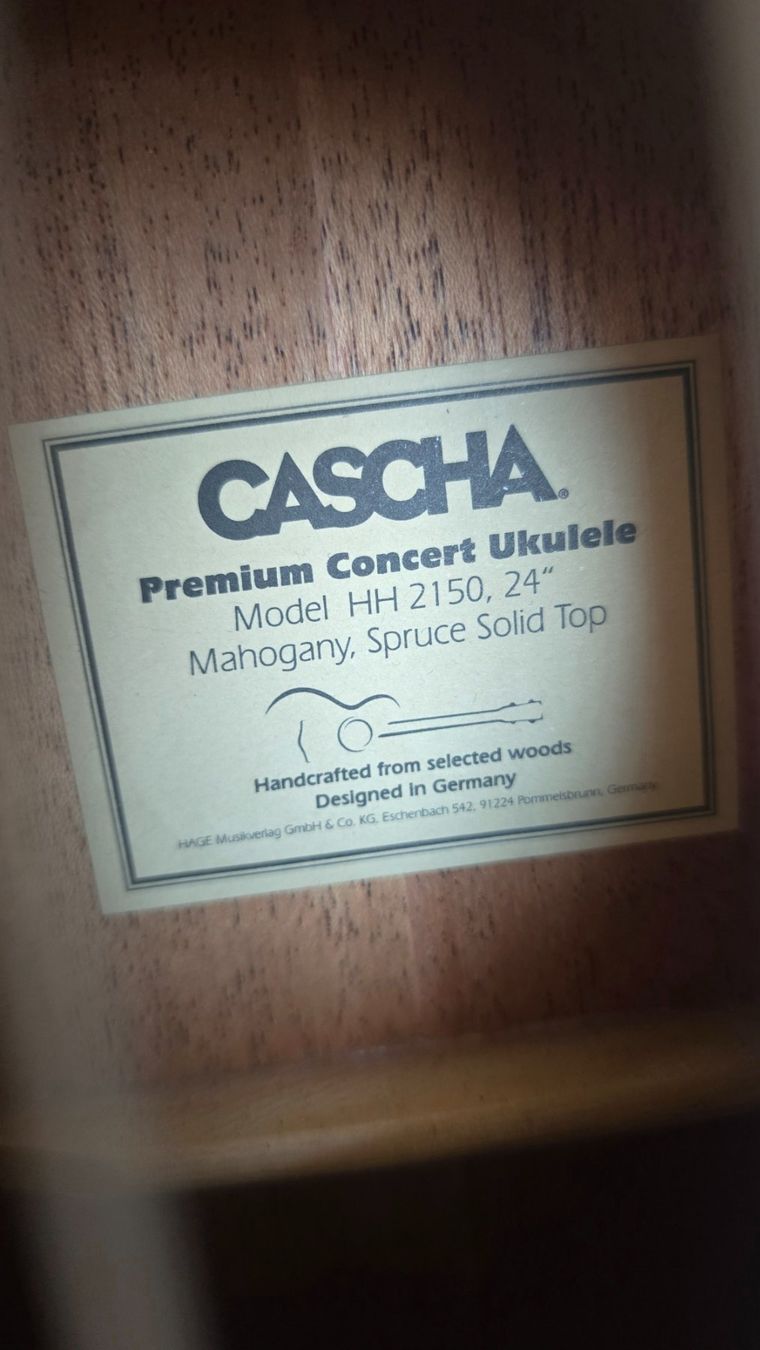 Strumenti musicali: Ukulele HH 2150 – Nuovo (secondo la descrizione) da Schübelbach venduto da Samantha8R 5