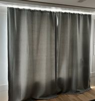 Verdunkelungsvorhänge blau 2 Stk. Masse ca. B 130cm H 240