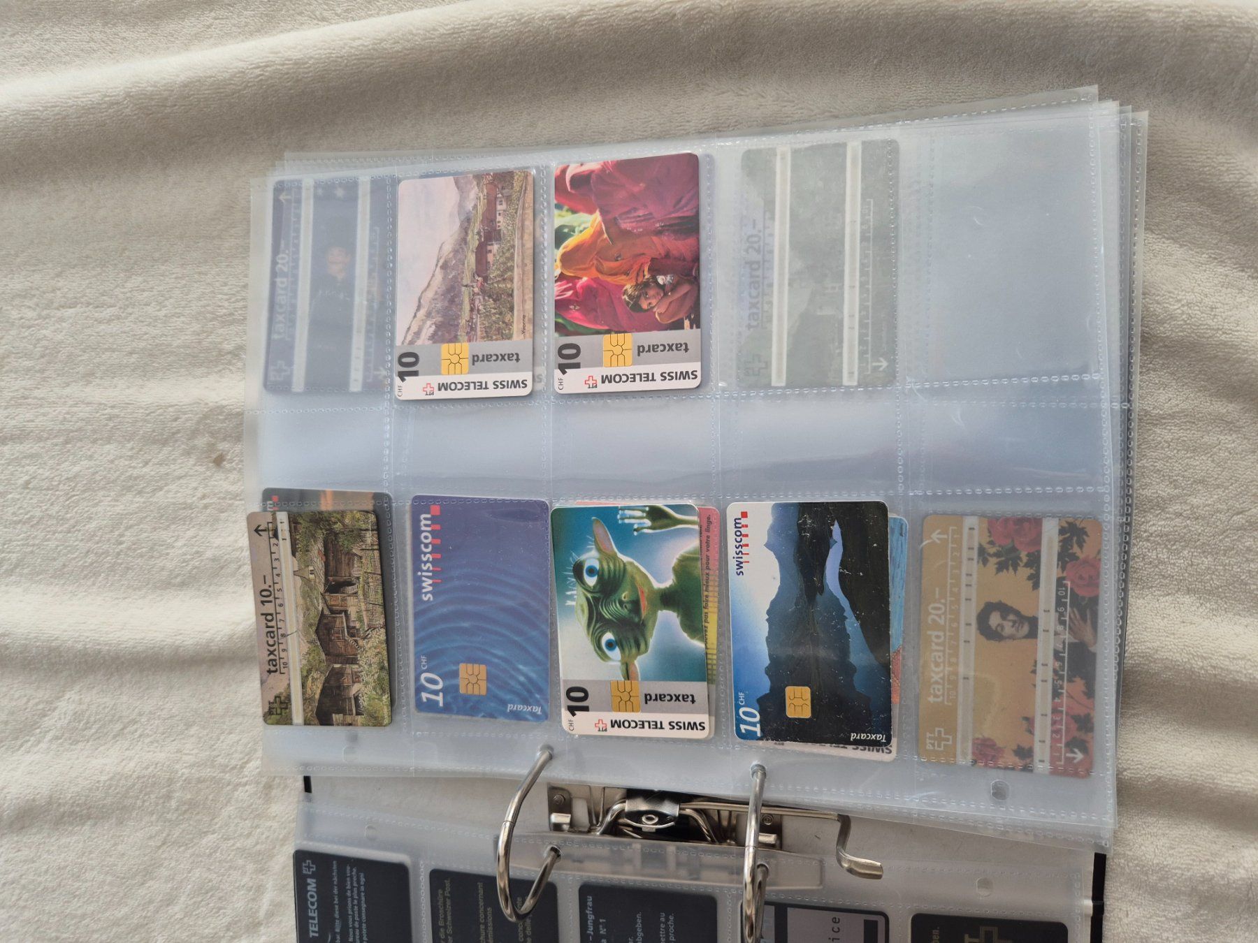 Schede telefoniche: Sammlung  Tax Card Ordner – Usato da Vilters venduto da Fleiflomi 7