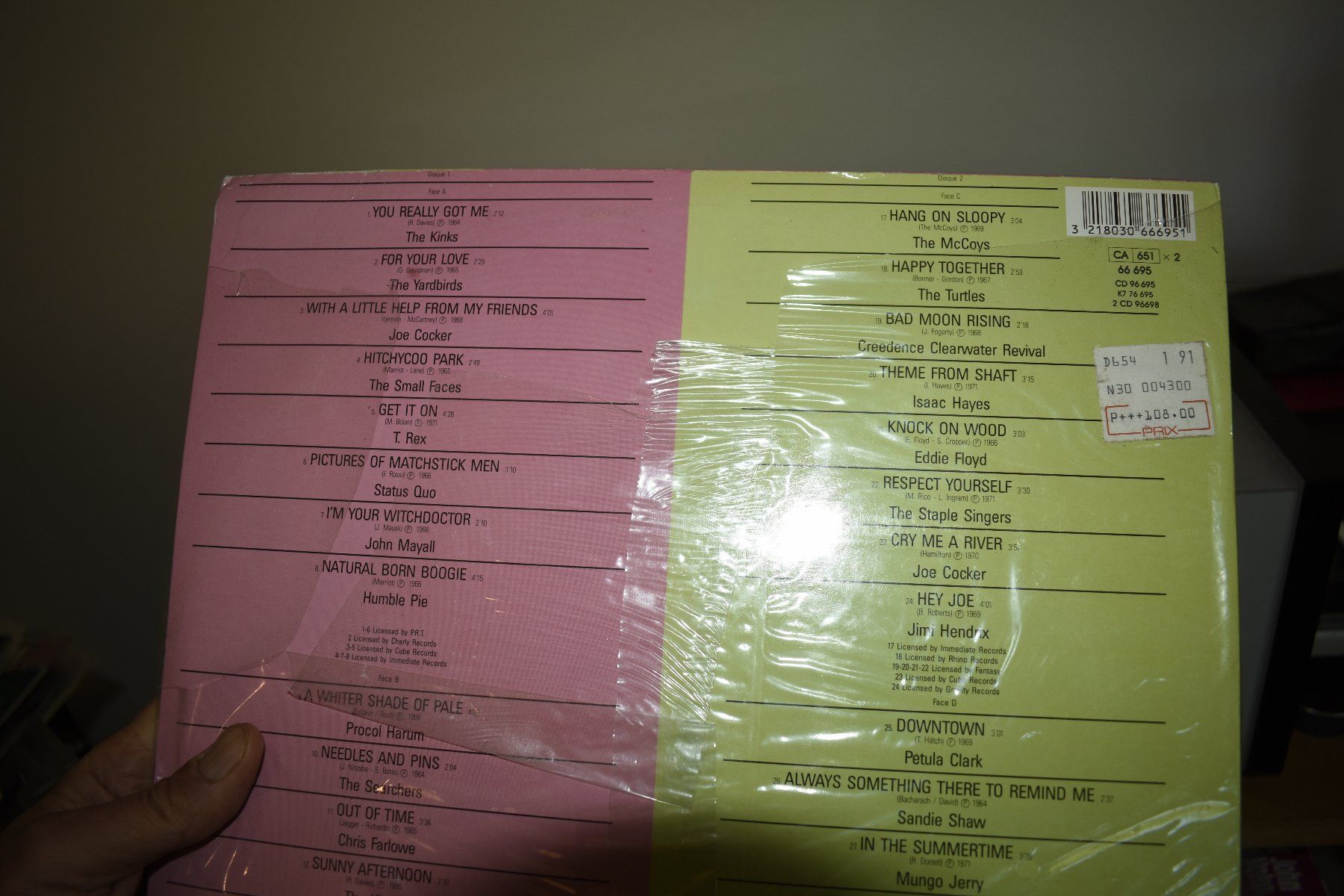 Schallplatten: Neu&VERS LES TOP DES SIXTIES 2 X LP – Neu (gemäss Beschreibung) aus Pfaffhausen von mono_rec 4