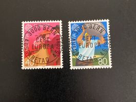 Europamarken 1981; Ersttag Vollstempel