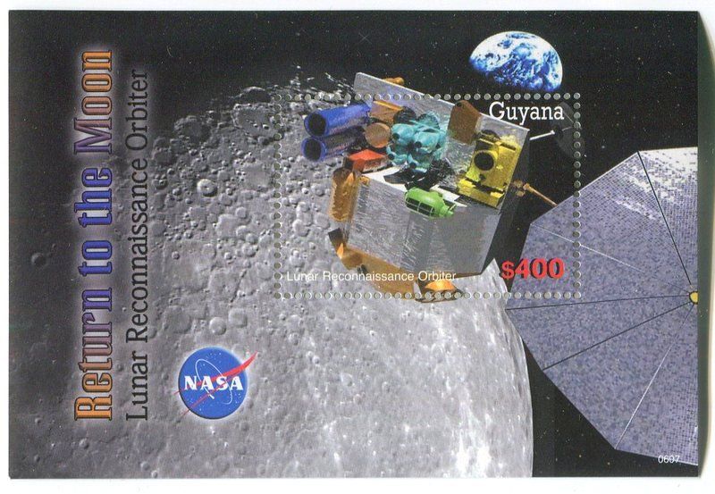 Alle Briefmarken: Block "Raumfahrt". Guyana – Neu und originalverpackt aus Basel von Butsch5