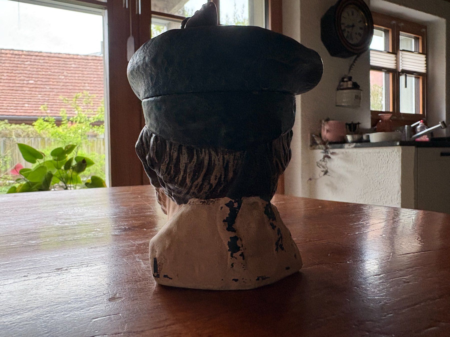 Statuette: Antike Tabakdose - Porzelankopf - Steingutkopf- – Usato da Boppelsen venduto da roa_ccp9 4