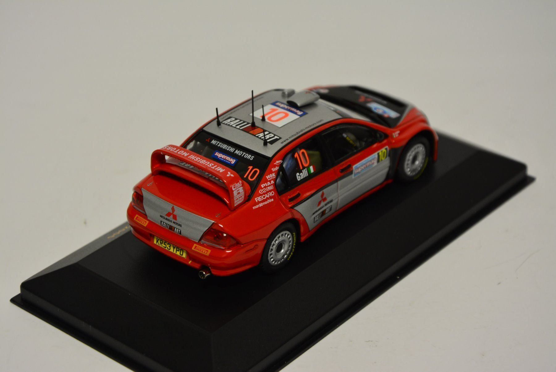 Mitsubishi Modellautos: Mitsubishi Lancer WRC #10 , 2003 , 1:43 – Neu und originalverpackt aus Goldach von Feivel9 7
