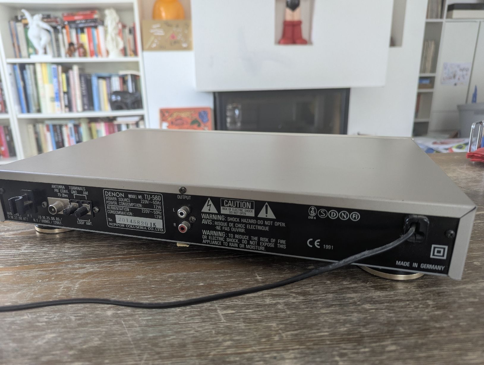 Denon Lettore multimediale & Streamer: Denon TU-560 Precision Audio Component AM/FM Stereo Tuner – Usato da Erlinsbach SO venduto da Meytalien 3