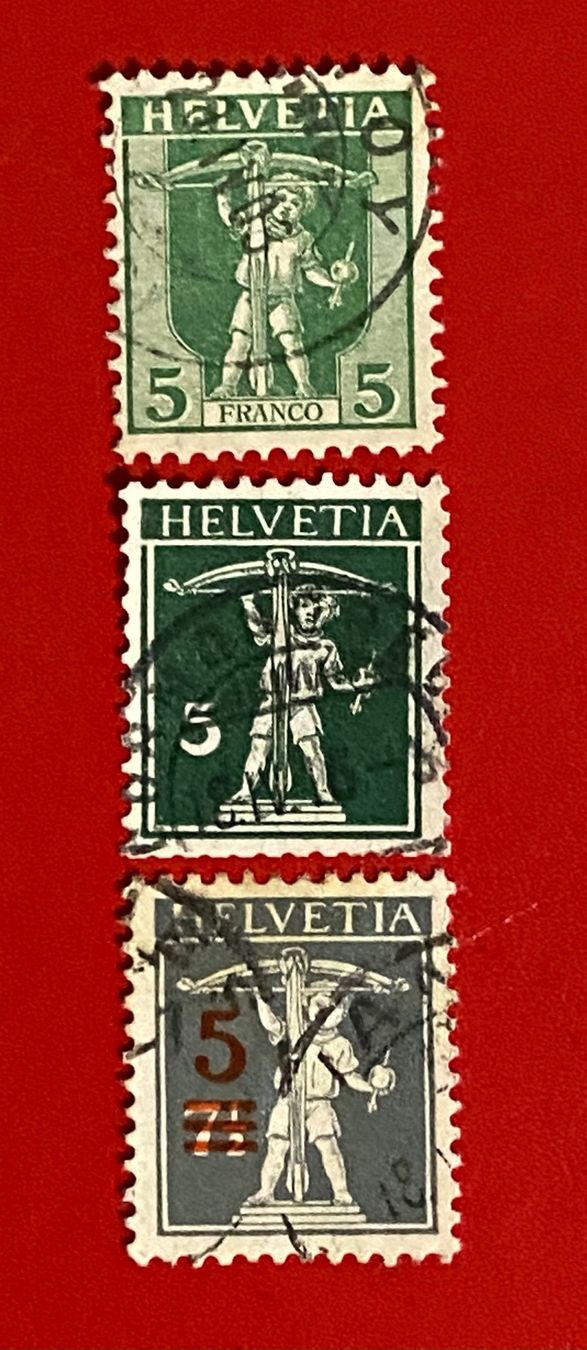Tous les timbres: Timbres - Suisse – D'occasion à Petit-Lancy par Solcarm 3