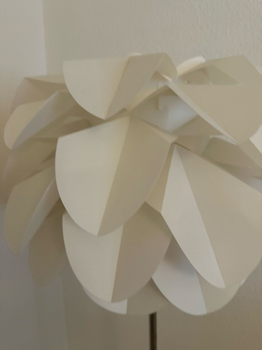 Conforama Lampade: Stehlampe, weiss, Metallfuss, Conforama – Usato da Zürich venduto da _aangela 2