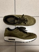 Nike Air Max 1 Olive Canvas Wildleder, EUR 45 / US 11