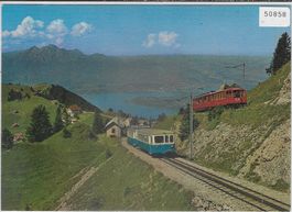Rigibahn undterhalb Rigi-Kulm