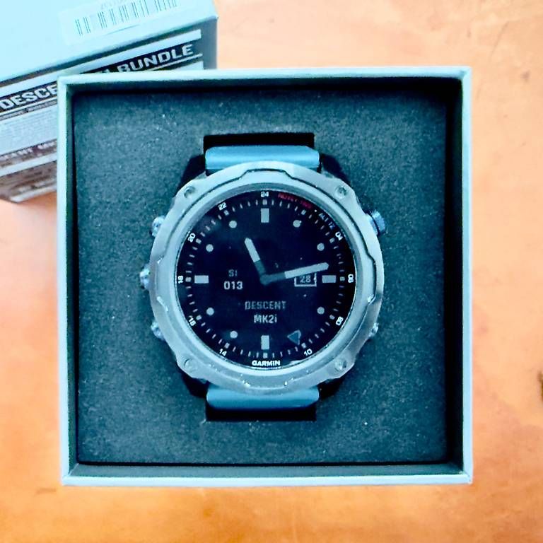 Garmin Smartwatch: Tauchcomputer/Smartwatch Garmin Descent Mk2i – Usato da St. Gallen venduto da Immerzufrieden 3