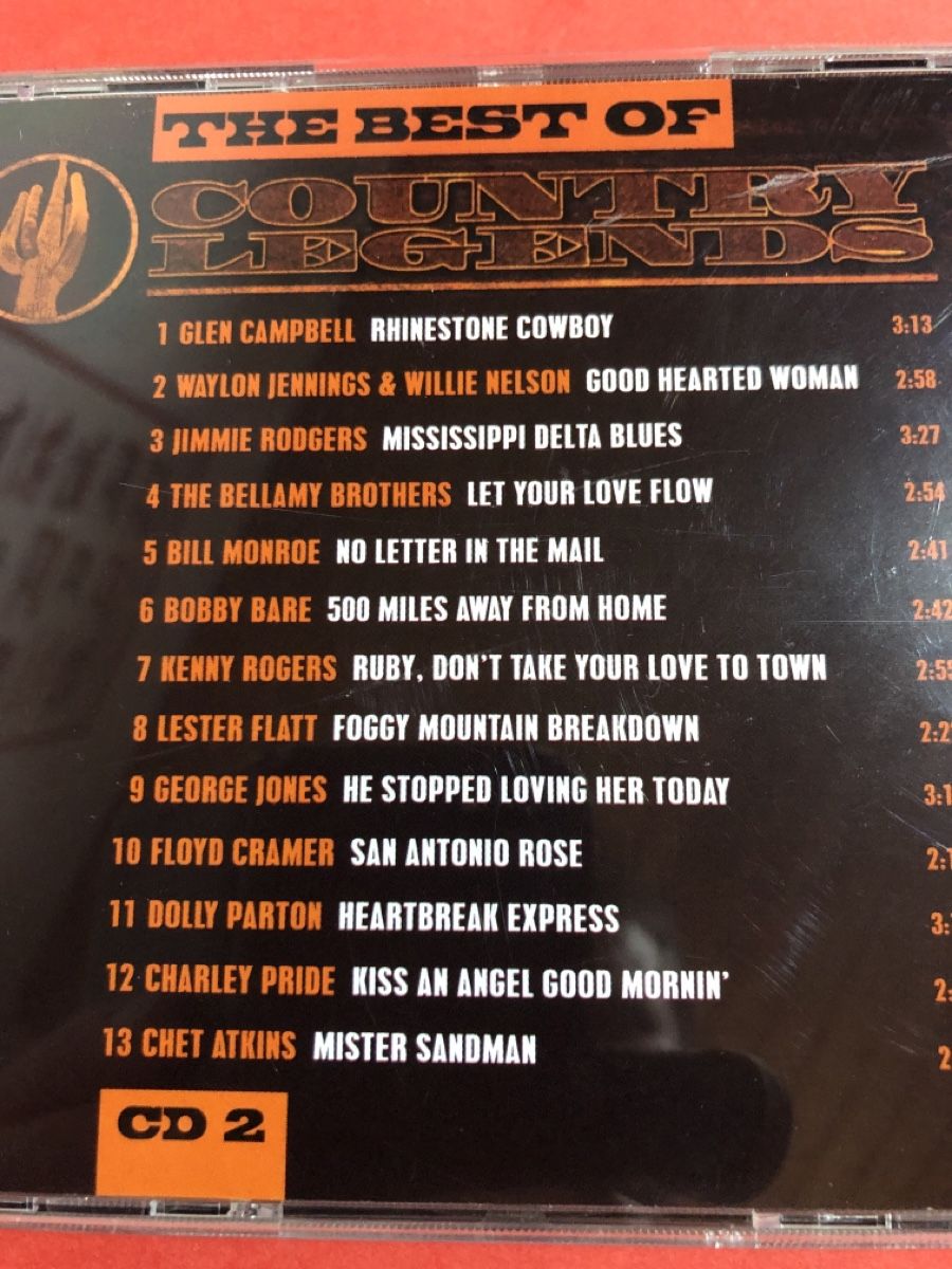 CD: Country Legends CD Sampler 3 CDs guter Zustand – Usato da Flaach venduto da rubo7 3