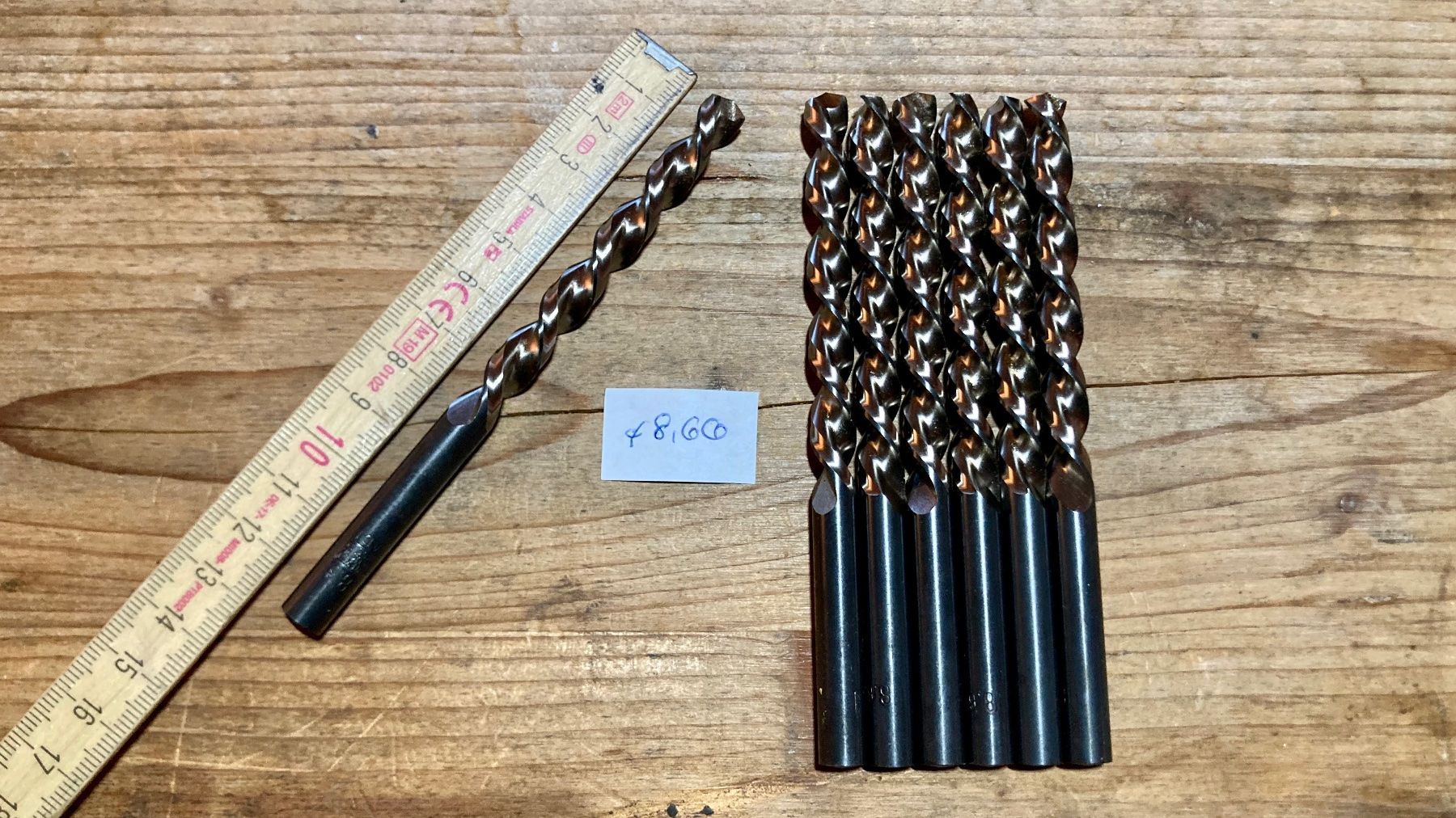 Attrezzi per industria metallurgica: Spiralbohrer DIN 338 - 8,60mm - 1 Stk. – Nuovo (secondo la descrizione) da Arch venduto da bayrischgrill