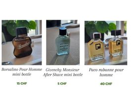 Mini Parfum Flaschen Sammlung
