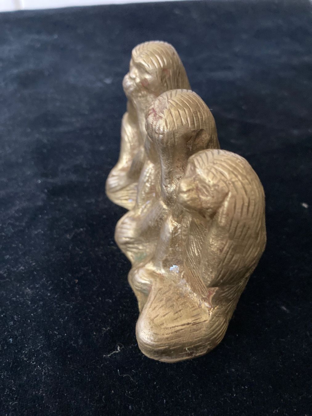 Figuren: 3 Messing - Affen – Gebraucht aus Zürich von Chaeffeler 3