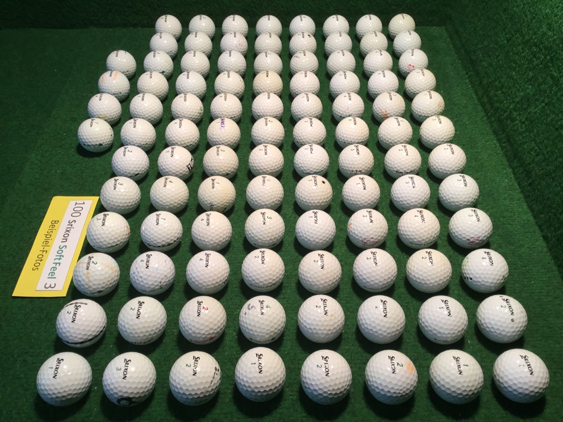 Srixon Palloni: 100 Golfbälle Srixon SoftFeel (mittel) – Usato da Bergdietikon venduto da shimano4 1
