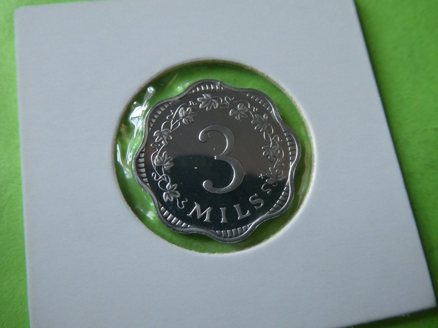 Tutti le monete: Malta 1980, 3 Mils  PP – Usato da Hinterforst venduto da Rohusri 1