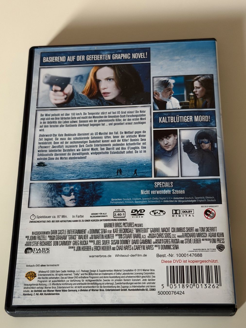 Tutti i DVDs: Whiteout DVD Kate Beckinsale – Nuovo (secondo la descrizione) da Altstätten SG venduto da sheamus 1