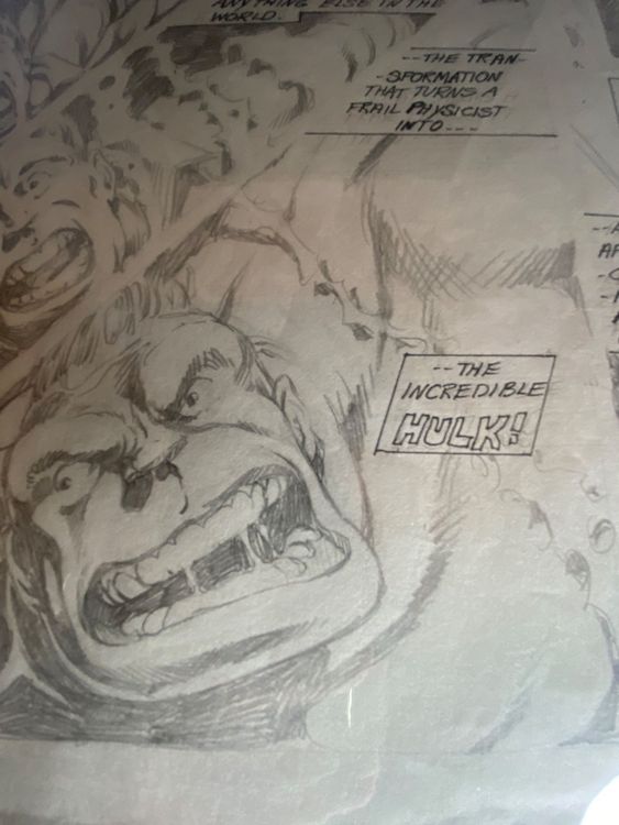 Hulk - Unpublished Sequential Work by Dale Keown 1986 | Kaufen auf Ricardo