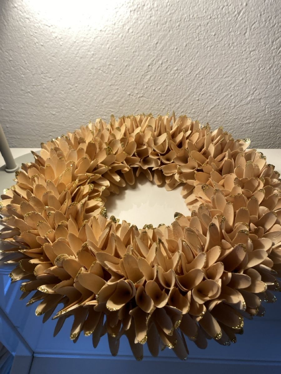 Micasa Tutte le decorazioni: Grosser Holzkranz ca. 43 cm – Nuovo (secondo la descrizione) da Niederglatt ZH venduto da neunzehn82 3