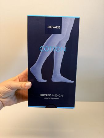 Sigvaris Kompressionsstrümpfe Cotton CCL 3 Grösse S neu