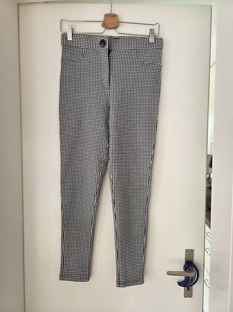 Gemusterte Zara Stretch Hosen