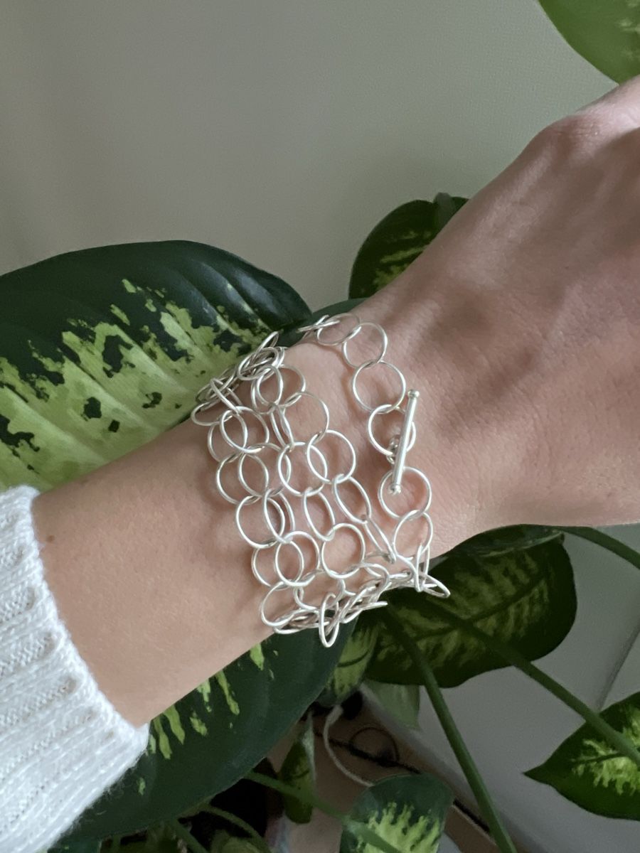 Ketten: Nordic designer Silver necklace/bracelet – Neu und originalverpackt aus Corsier GE von Karol_save_planet 5