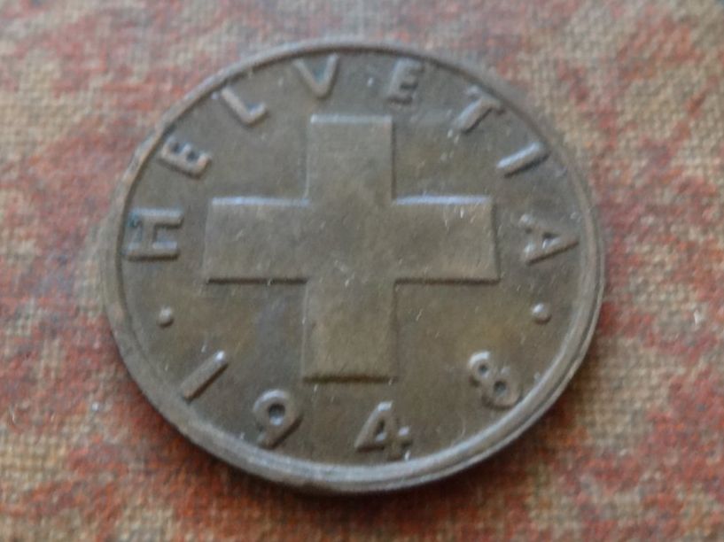 Tutti le monete: 2 Rp. 1948   (B) – Usato da Romanel-sur-Lausanne venduto da Swift13