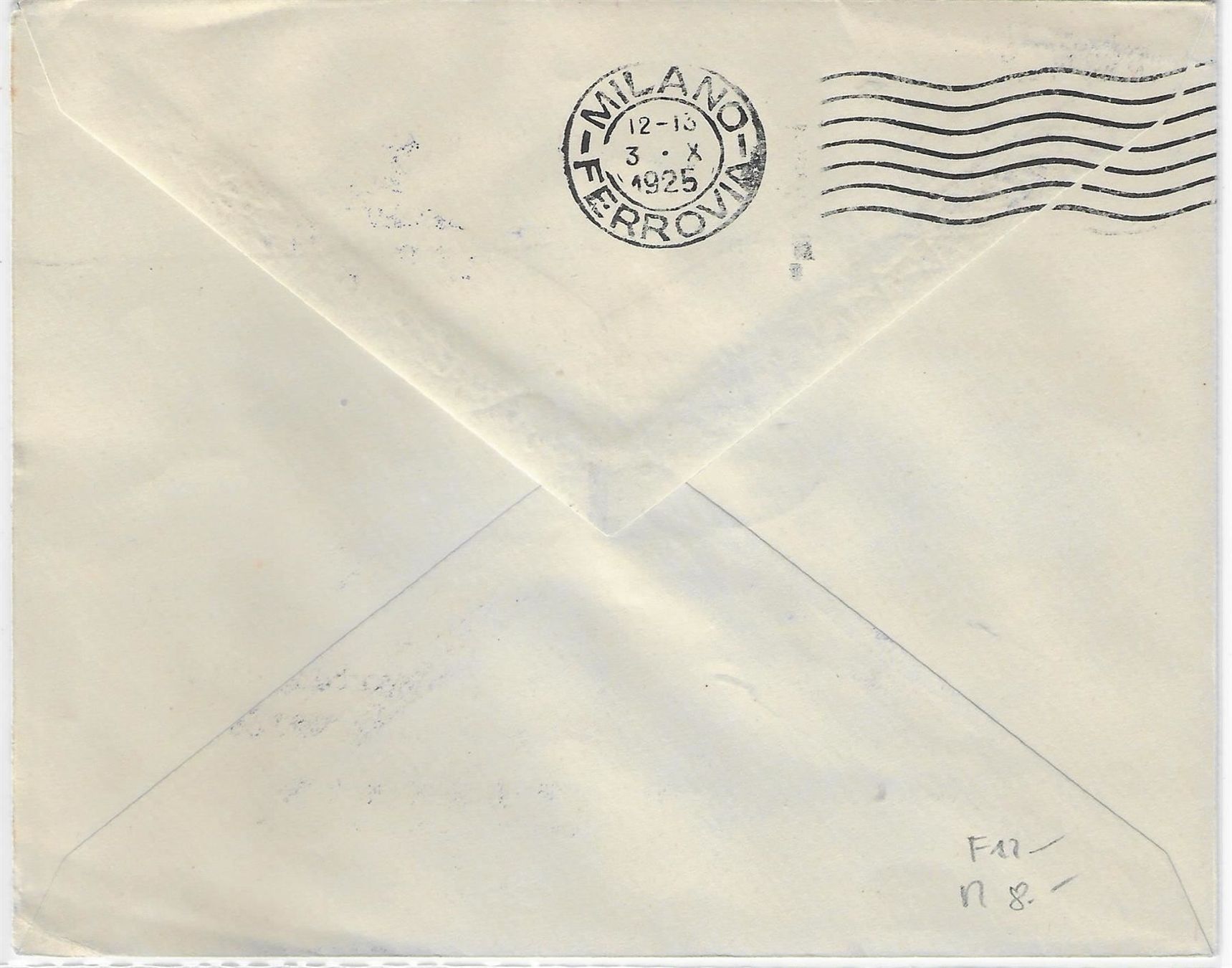 Alle Briefmarken: 1925 1re Poste Aérienne Genève - Milan – Antik aus Ettingen von Kartenplanet 1