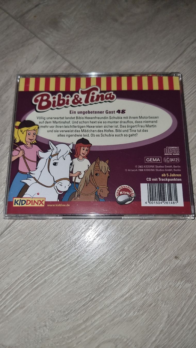 Hörbücher: Bibi & Tina CD - Ein ungebetener Gast – Gebraucht aus Wigoltingen von Zuckerfee84 1