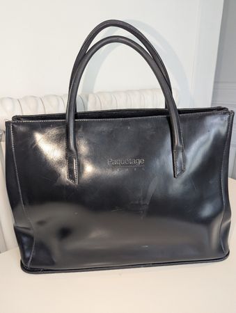 Sac à main / Handtasche Paquetage Paris, cuir / leder