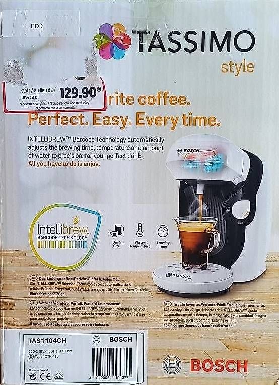 Kaffeemaschinen & Espressomaschinen: Cafetière TASSIMO Compact One – Gebraucht aus Lausanne von Sch_1000 3