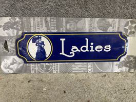Ladies damen Frauen Toilette wc