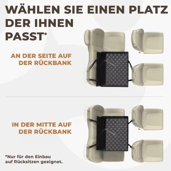 Niches, paniers: Wuglo Hunde-Autositz-Box – Neuf (Voir description) à Wigoltingen par lumpich 2