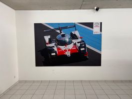 Wandbild Toyota Gazoo Racing Rennwagen gebraucht