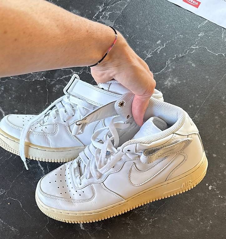 Scarpe da uomo: Nike Airforce 1 high weiß EUR 40.5 – Usato da Buchberg venduto da the_w8gy 1