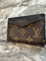 Porte-cartes Louis Vuitton cuir monogramme LV