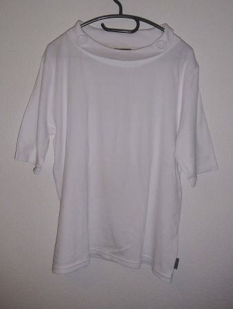 T-Shirt, 100% Baumwolle, Weiss, Gr. 48 * CPM*