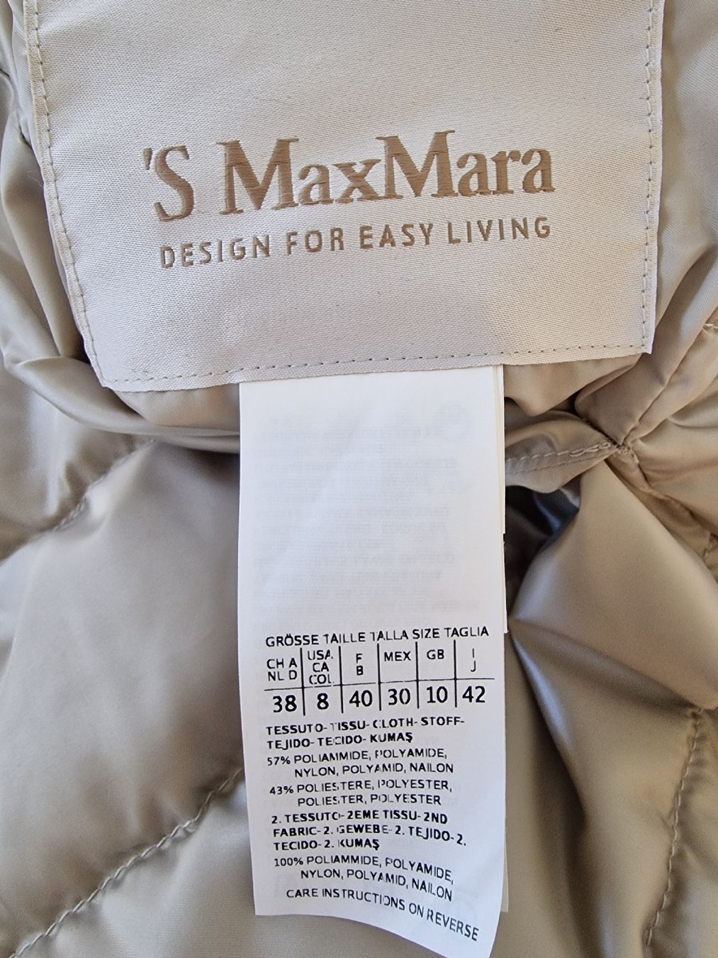 Max Mara Manteaux: MaxMara The Cube Daunenmantel – Neuf (Voir description) à St. Niklausen LU par wishbonerfb 6