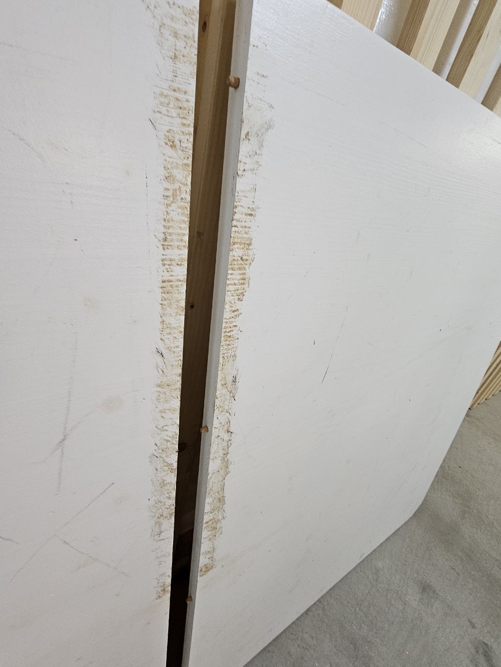 Tische: Tischplatten weiss, 2-teilig  – Gebraucht aus Lauerz von Etri 2