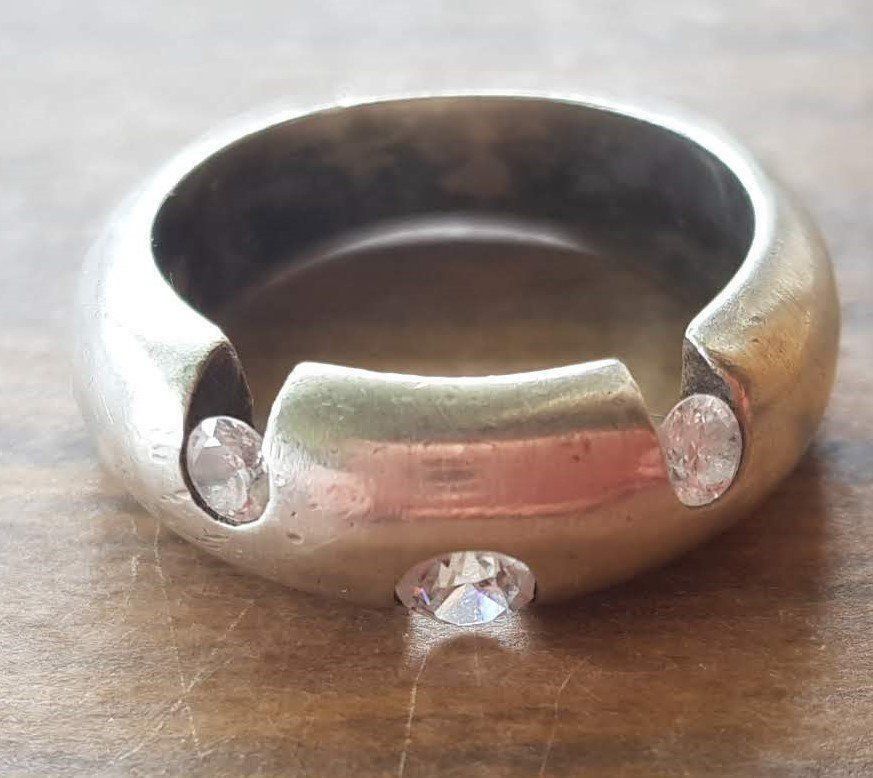Ringe: Ring 925 Silber Zirkonia – Gebraucht aus Mörschwil von wunderkiste44 7