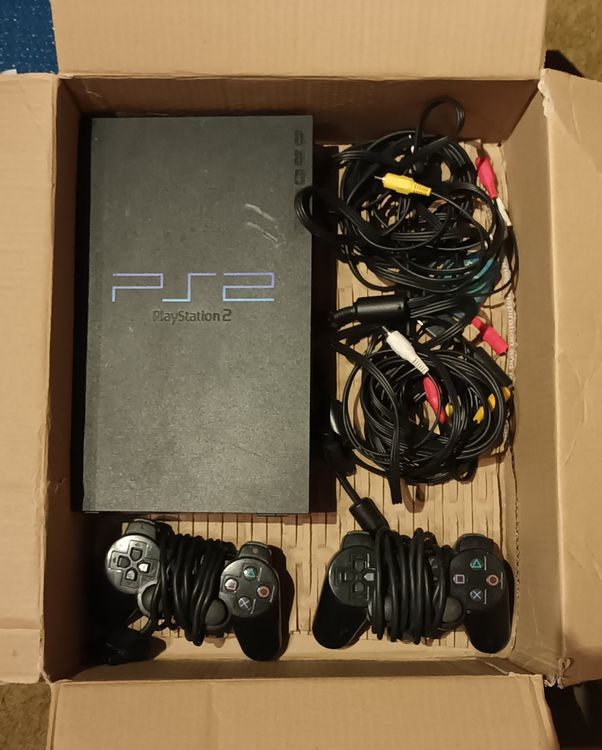 Lot Manettes Sony PlayStation + Bigben Gunstation 2 Non Testées - Vintage, Occasion, Pour Pièces Ou Réparation
