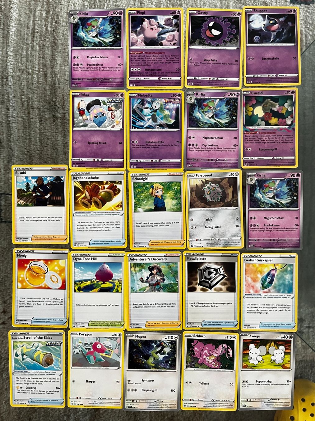 Pokémon Cartes à collectionner: 92 Pokémon-Karten + 2 Original-Cases – D'occasion à Unterlunkhofen par ivz_w7zf 5