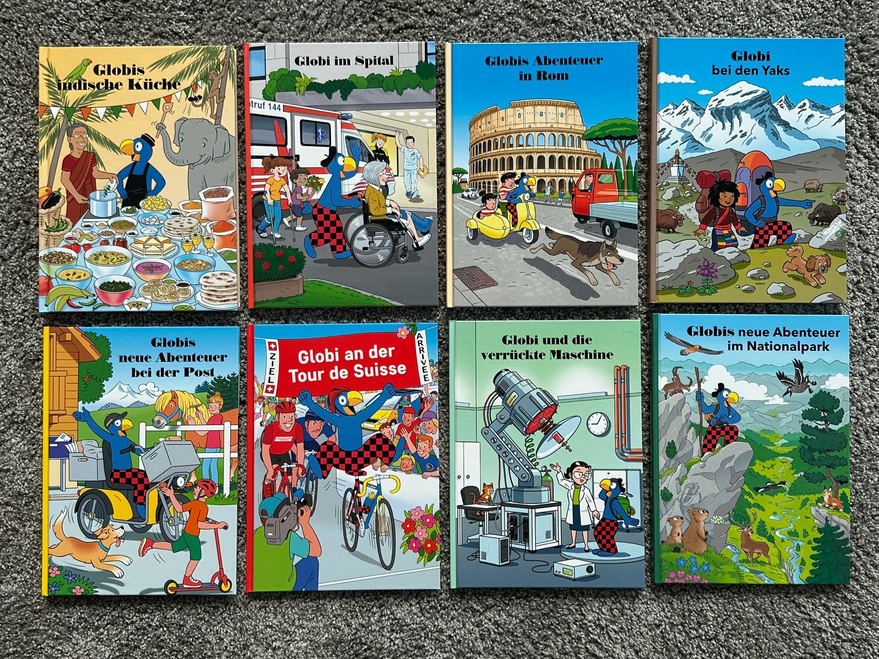 Libri: Globi-Bücherset 8 Bücher NEU! – Nuovo e nell'imballaggio originale da St. Gallen venduto da secondhand.kids 2