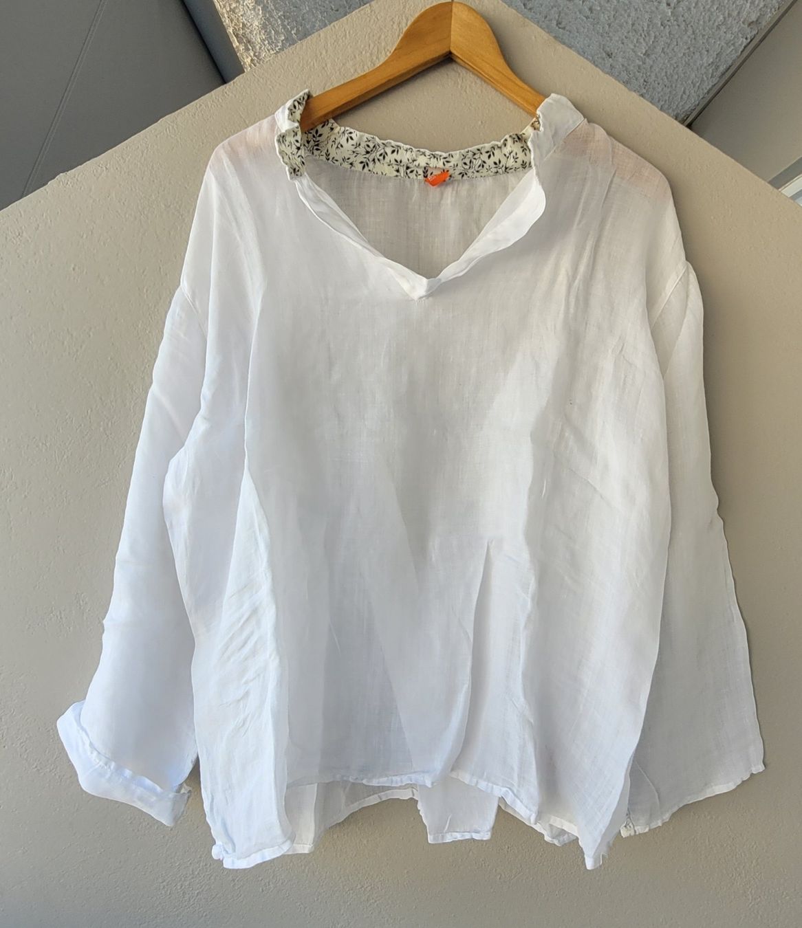 Hugo Boss Camicette: Luftige BOSS Orange Bluse, Leinengemisch M – Usato da Rüti ZH venduto da Kathleen 1