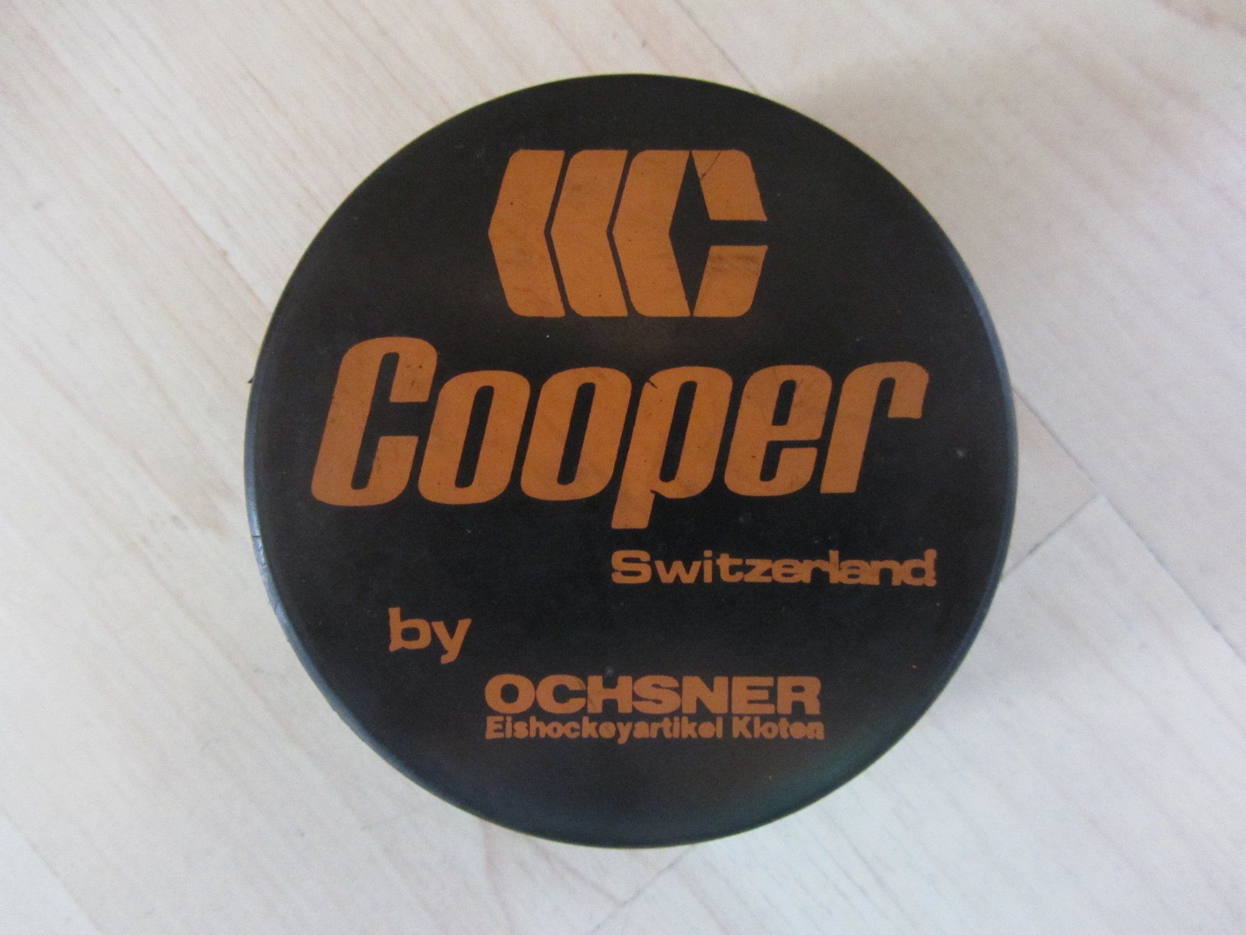 Palloni: Eishockey Puck Cooper – Usato da Grüningen venduto da saya14