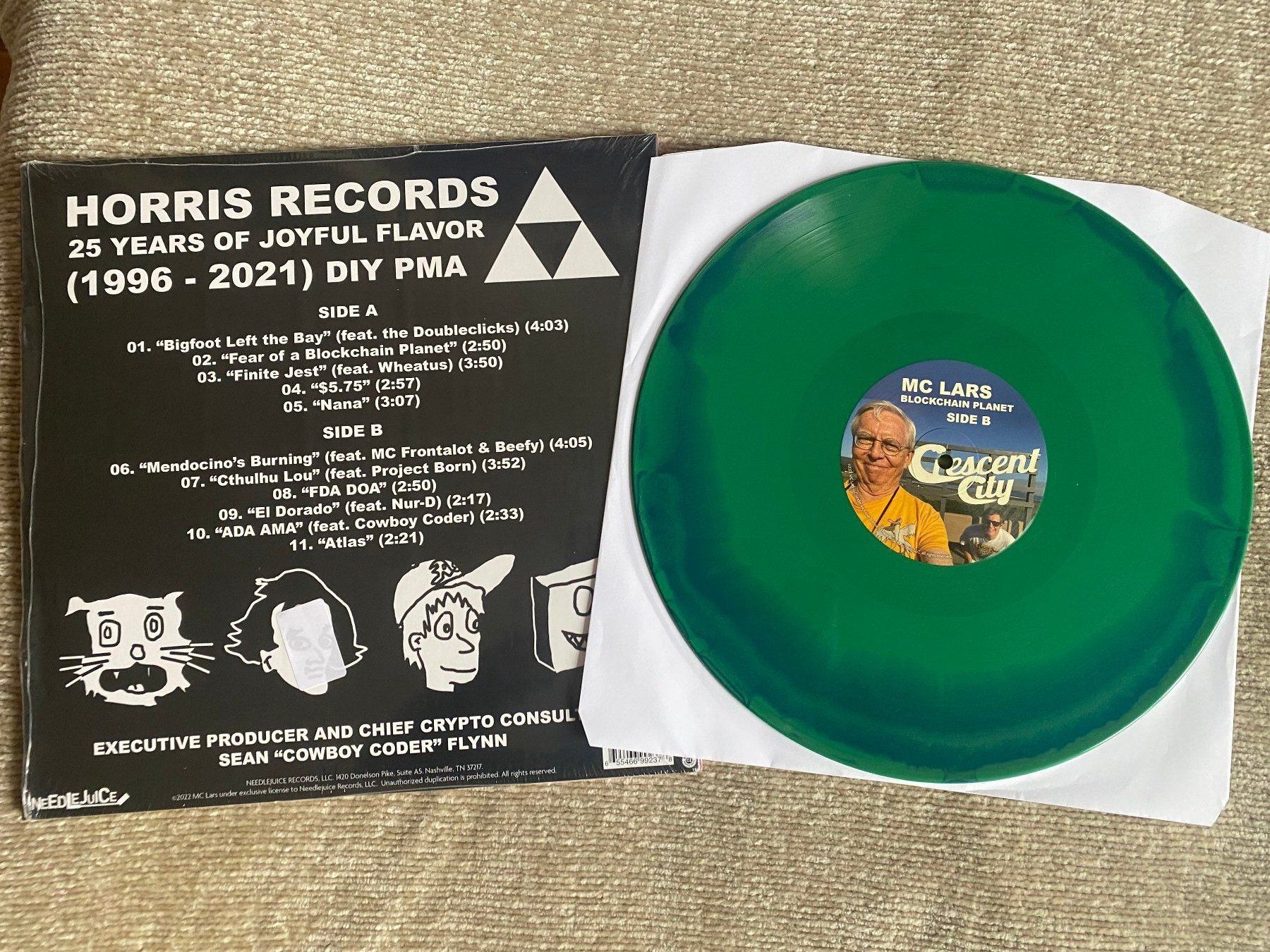 Dischi in vinile: MC Lars – Blockchain Planet / LP Swirl – Nuovo (secondo la descrizione) da Basel venduto da Dinosauce 1