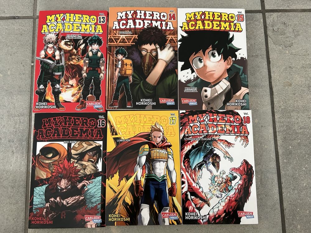 Fumetti: My Hero Academia Band 1-20 – Usato da winterthur venduto da DanarB 2