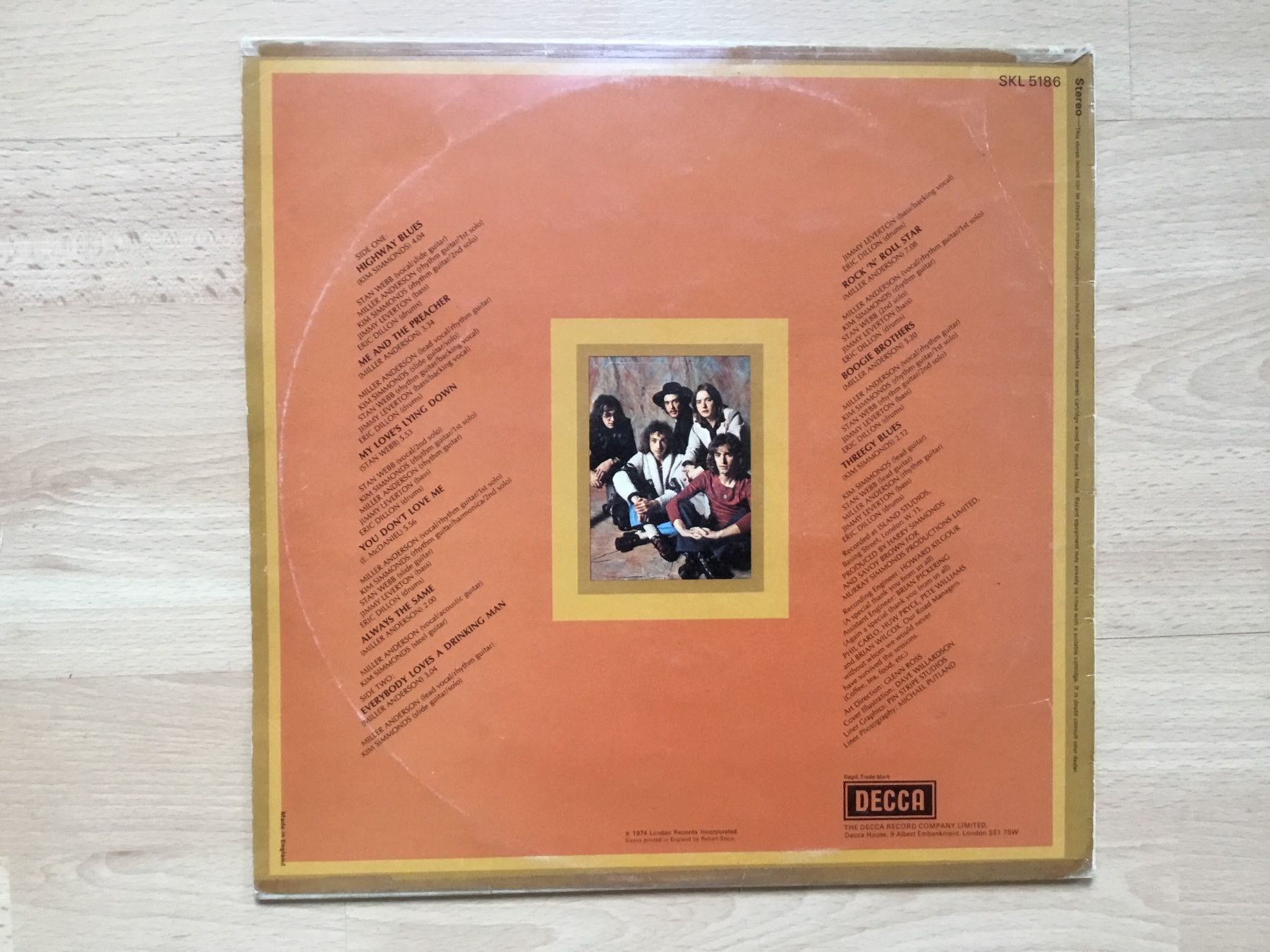 Dischi in vinile: Savoy Brown / Boogie brothers – Usato da Kreuzlingen venduto da Schuggerman 1