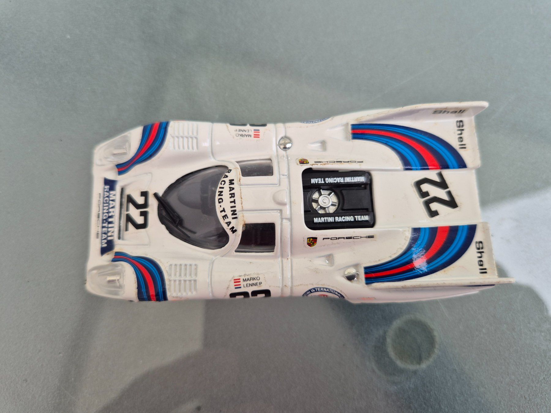 Porsche Modellini d'auto: Porsche 917 Martini von Brumm. 1:43, – Usato da Oberbuchsiten venduto da laffite54 4