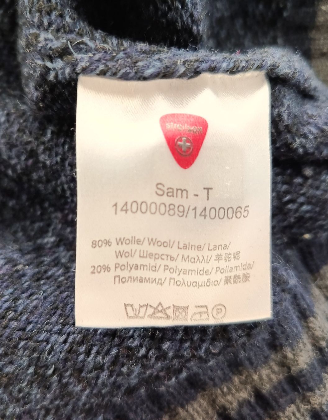 Maglioni & Felpe: Herren Pullover Strellson dunkelblau mit Reissverschluss – Usato da Lichtensteig venduto da Hai36ch 4